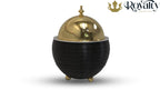 4.5 L Regal Gold Round Chafing Dish | Luxurious Food Warmer for Grand Events & Celebrations