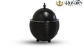4.5 L Elegant Black Round Chafing Dish | Versatile Food Warmer for Catering & Events